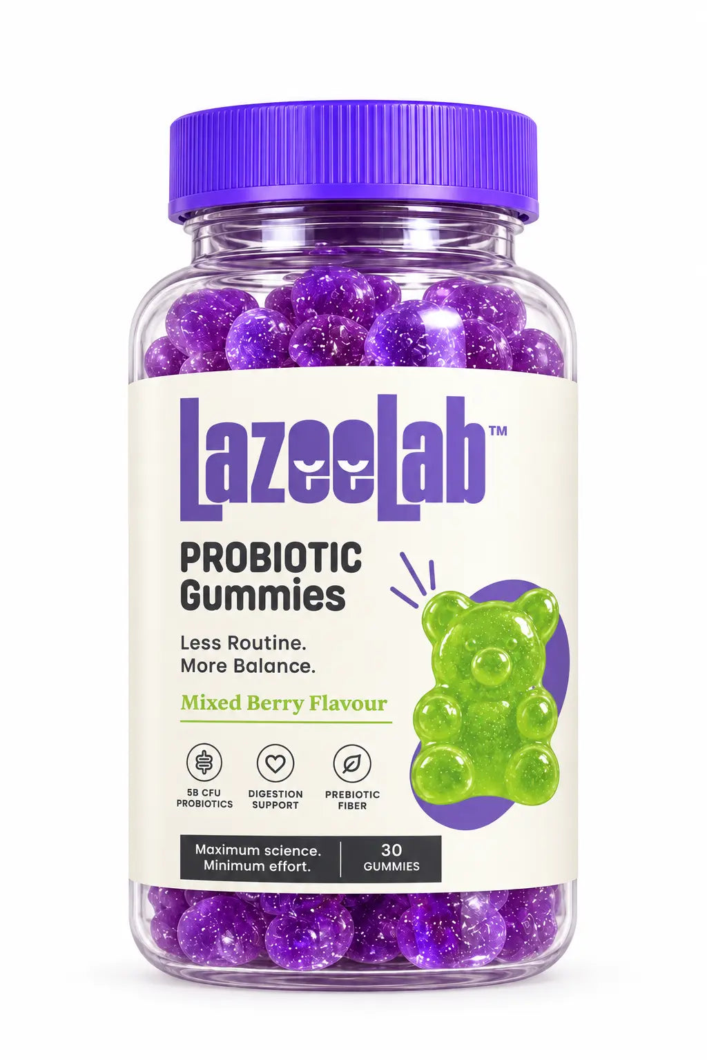 Probiotics packaging visualisation